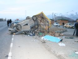  AK Parti il başkanı kaza geçirdi 